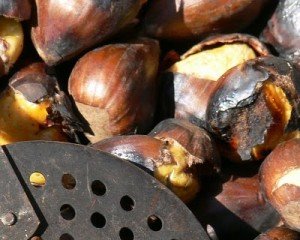 For the 1st November, chestnuts,  "panellets"!